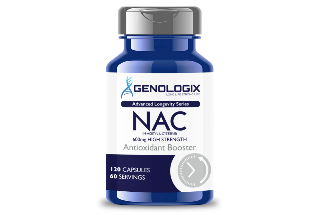 NAC (N-Acetyl L-Cysteine) (120 capsules)