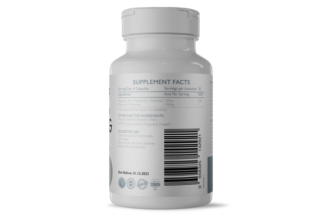 MindMag (Magnesium L-Threonate) (120 capsules)