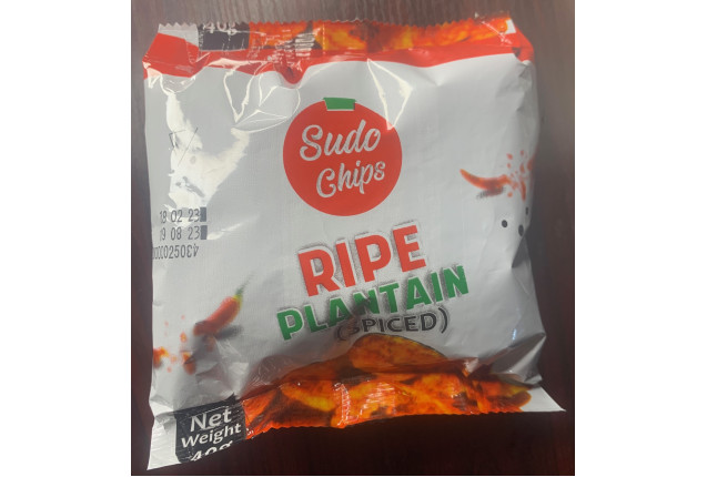 Sudo Plantain Chips x 200