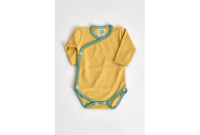 Plain Open Side Bodysuit Baby