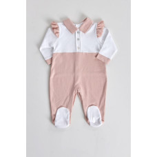 Sleepsuit with frills