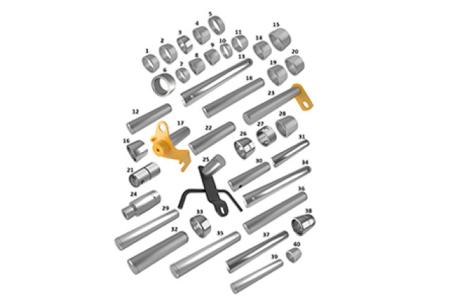 REAR BUSHING KIT 416EKIT-416E REAR x  1