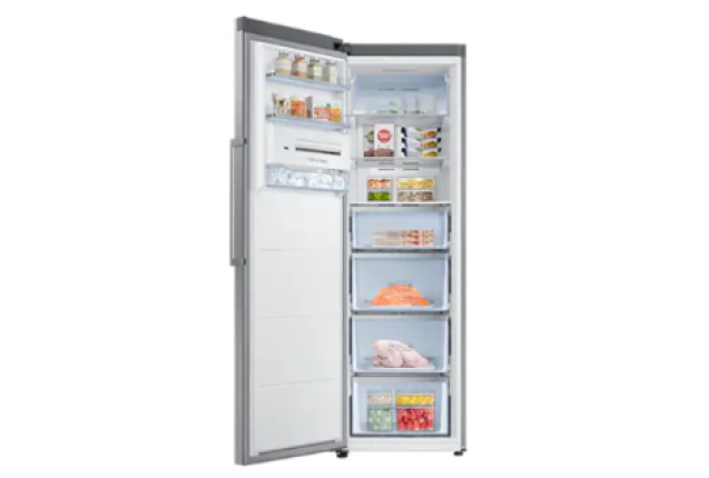 SAMSUNG REFRIGERATOR- TWIN REFRIGERATOR + UPRIGHT-FREEZER Model: RZ32M71207F/SG