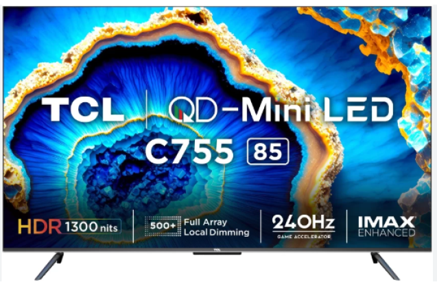 TCL TELEVISION- QD-Mini LED -Model: 85C755