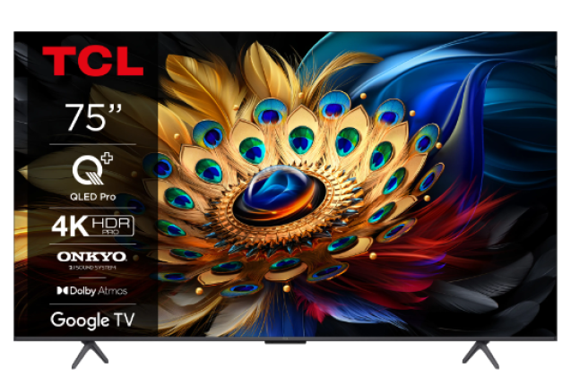 TCL TELEVISION- QLED -Model: 75C655