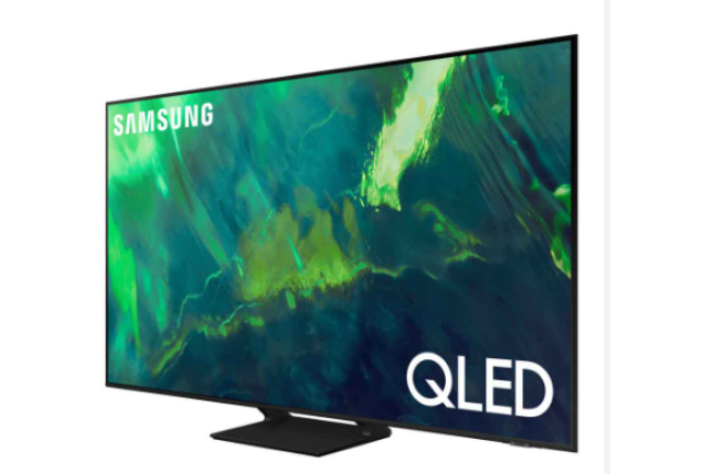 SAMSUNG TV, FHD- QLED- 4K. Model:QA75Q60C