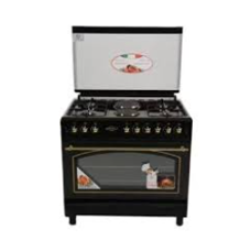 Royal GAS COOKERS-PREMIUM 90 X 60-Model(RPG6942BC) - 4GAS +2HOTPLATE-SHINY 