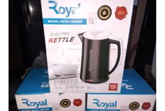 Royal 1.8L Electric Kettle - Model(RPEK1803BW)