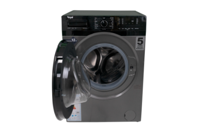 Royal 9kg WASHING MACHINE- FRONT LOADER- AUTOMATIC- Model(RWMFL09HQG)