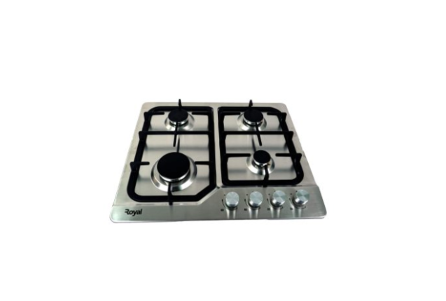 Royal 60cm Built-in-Gas Hob- Model(RBGH60S4S) -4burner