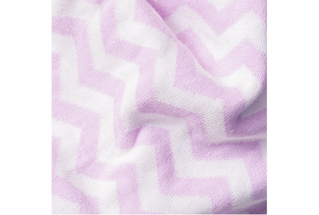 MOON Mellow stretchy Knitted Baby Blanket - Pink