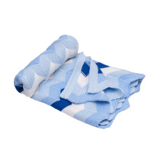 MOON Snugly Baby Blanket - Blue x  1