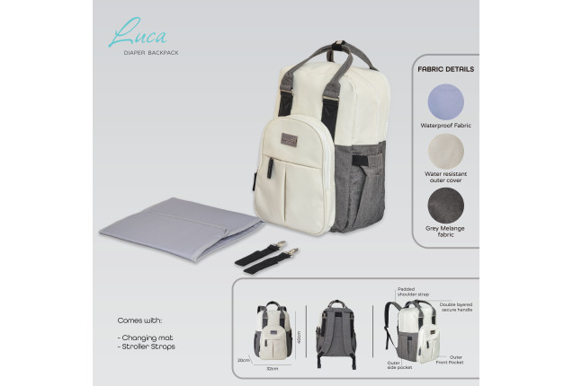 MOON LUCA Diaper Backpack