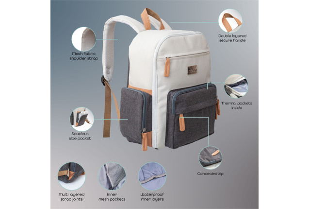 MOON ROCCO Diaper Backpack