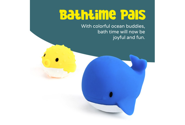 MOON Bath Buddies - Sea Life x  1