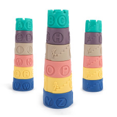MOON baby alphabet colorful blocks x  1