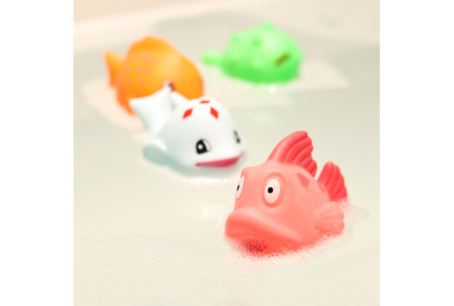 Moon bath buddies fish family x  1