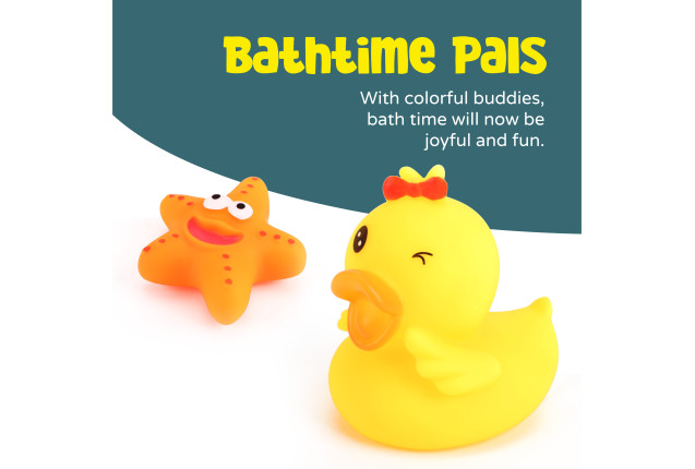 MOON mini duck bath tub - Yellow x  1