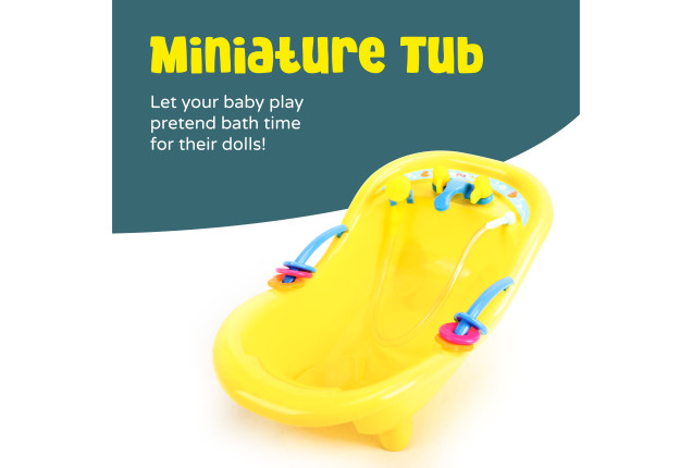 MOON mini duck bath tub - Yellow x  1