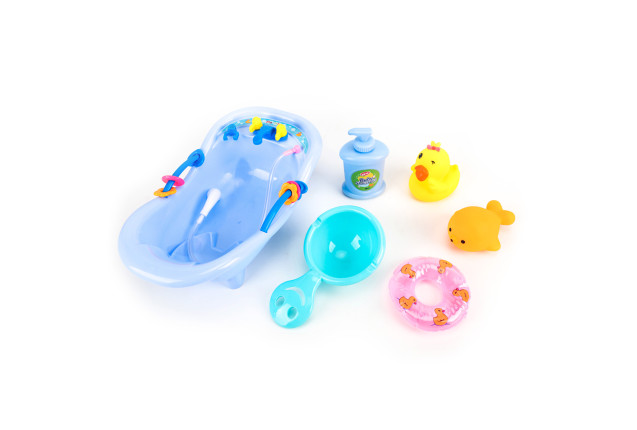 MOON mini duck bath tub - Blue x  1