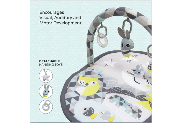 MOON a good night mat with single arch Om+, Baby playmat & Activity Gym x  1