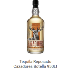 Tequila Reposado Cazadores Botella 950 m