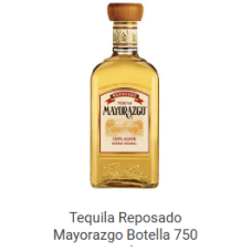 Tequila Reposado Mayorazgo Botella 750ml