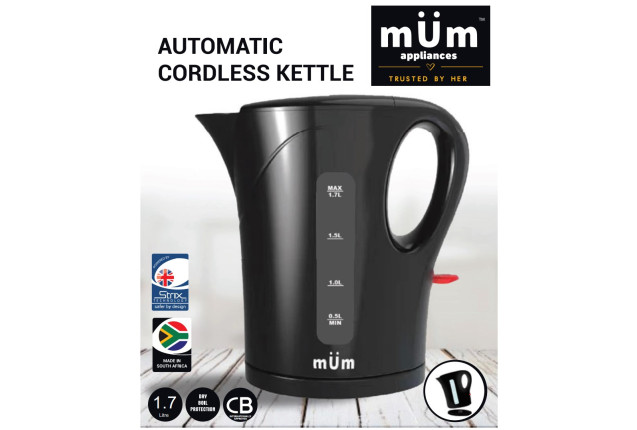 Black Corded Kettle x 12