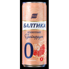 Baltika 0 Grapefruit can x 24
