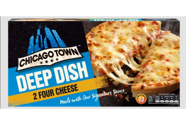 Four Cheese Deep Dish Pizzas 2 pack x 12