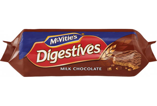 Milk Chocolate Digestives Biscuit 266g x 12
