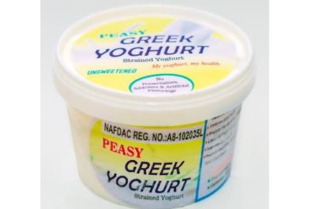 500ml Unsweetened (Sugar Free) Peasy Greek Yoghurt