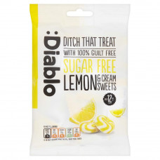 :Diablo Lemon & Cream Sweets 75g x 16