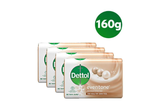 Dettol Soap 160G EVENTONE x 48 x 48