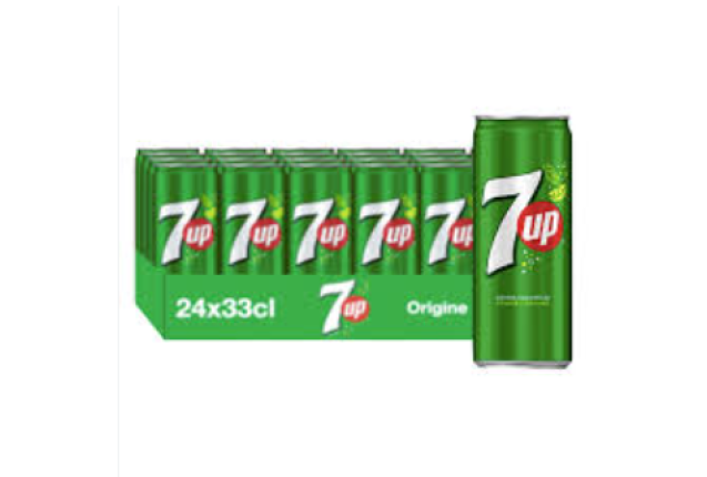 7UP 33CL- CAN x 24