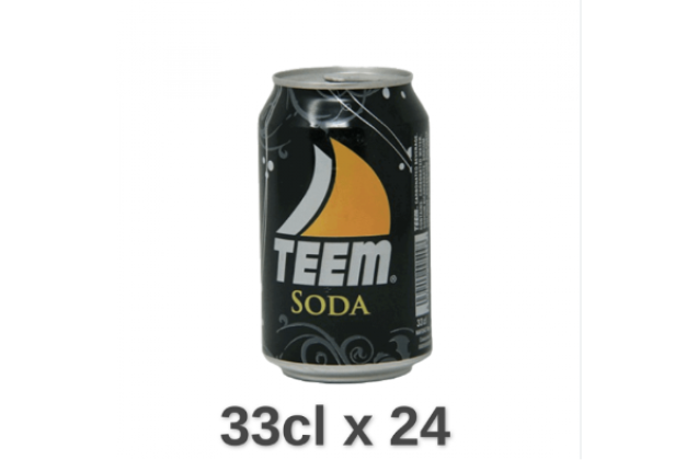 Teem Soda Water 33cl- CAN x 24