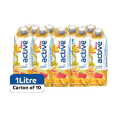 Chivita Active -Power of 6 – Citrus Mixed Fruit Juice 1lrt x 10