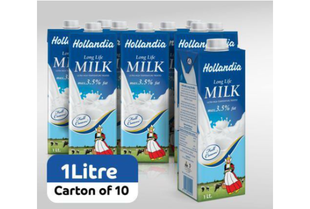 Hollandia UHT Milk 1lrt x 10