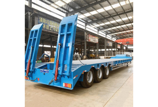 TITAN 3 AXLES 60TONS LOW BED TRAILER