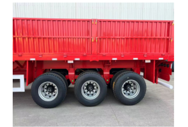 TITAN 3 AXLES DROP SIDE TRAILER WITH 1000MM SIDE BOARDS