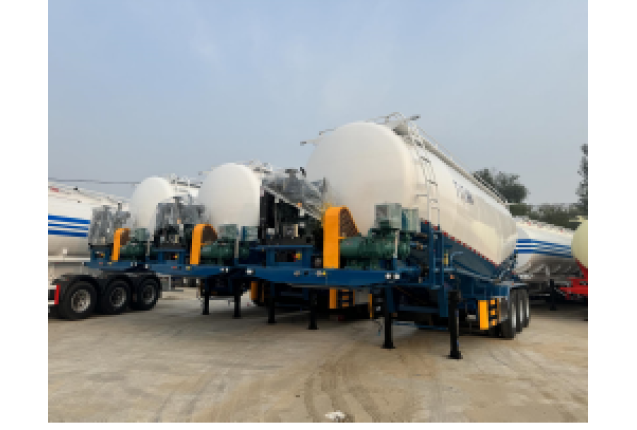 TITAN 3 AXLES 35TONS BULK CEMENT TANKER TRAILER