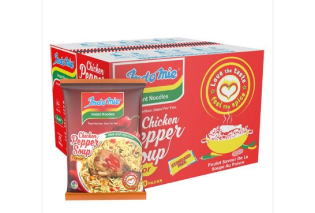 Indomie Noodles Chicken Peppersoup - 70g x 40