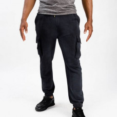 NILO COMBAT WASHED STYLE JOGGERS IN BLACK x 50