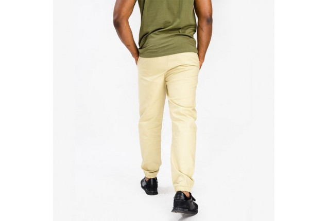MENS CHINOS JOGGER IN BROWN x 5
