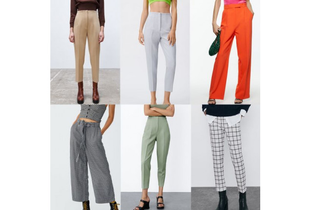 WOMENS SMART PANTS IN VARIOUS STYLES AND COLOUR x 10
