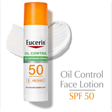 Eucerin Sun Oil Control SPF 50 Face Loti