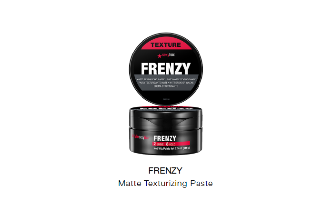 Style Sexy Hair Frenzy Matte Paste 2.5oz - 70g x 12