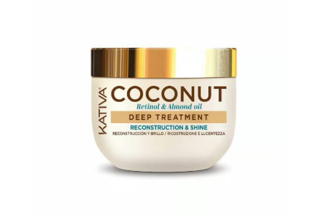 KATIVA COCONUT ALMOND RETINOL DEEP TREATMENT X300mL x 12