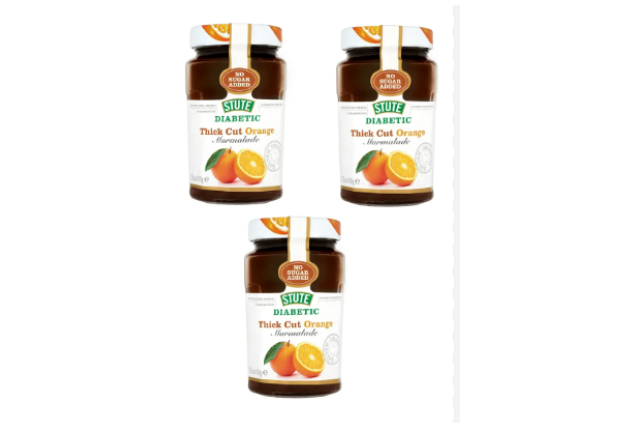 No Sugar Added Thick Cut Orange Extra Marmalade - 430g x 6
