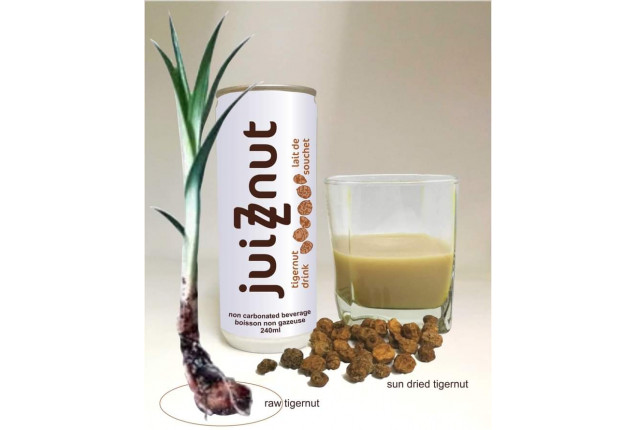Tiger nut milk in sleek 240ml can x 24